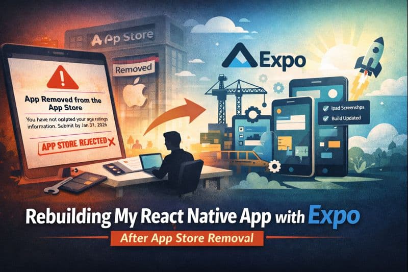 Rebuilding My React Native App with Expo After App Store Removal
