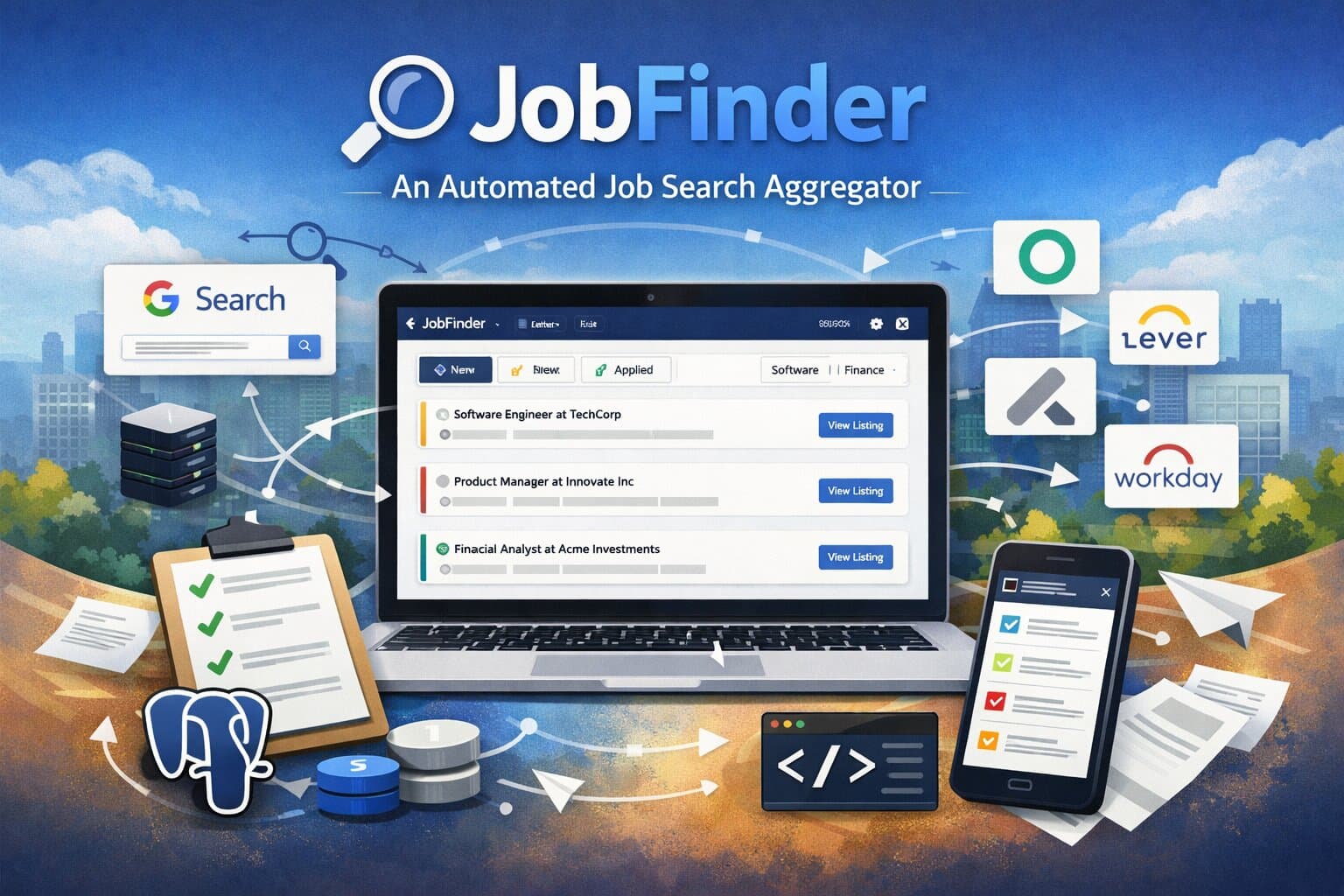 Building JobFinder: An Automated Job Search Aggregator
